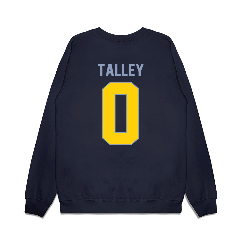 AU - NCAA Men's Basketball : Markus Talley - Vintage Basketball Premium Crewneck Sweatshirt-1
