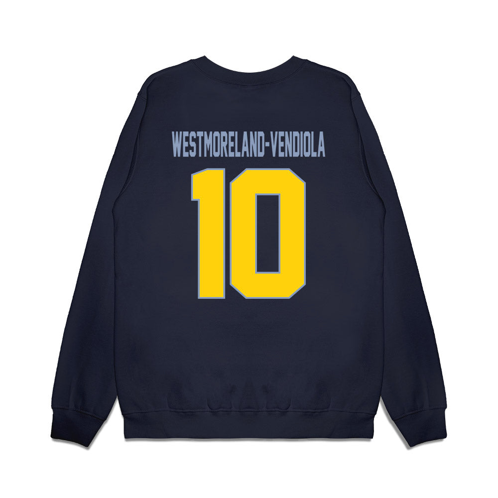 AU - NCAA Men's Basketball : Amari Westmoreland-Vendiola - Vintage Basketball Premium Crewneck Sweatshirt-1