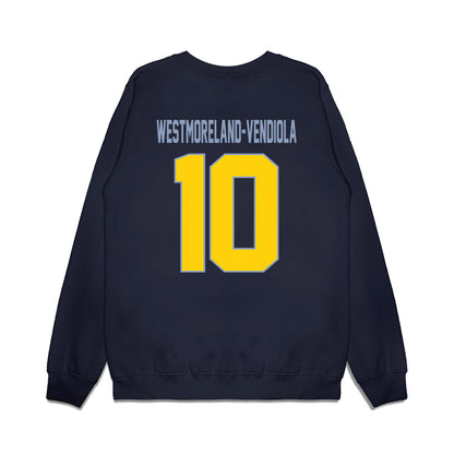 AU - NCAA Men's Basketball : Amari Westmoreland-Vendiola - Vintage Basketball Premium Crewneck Sweatshirt-1