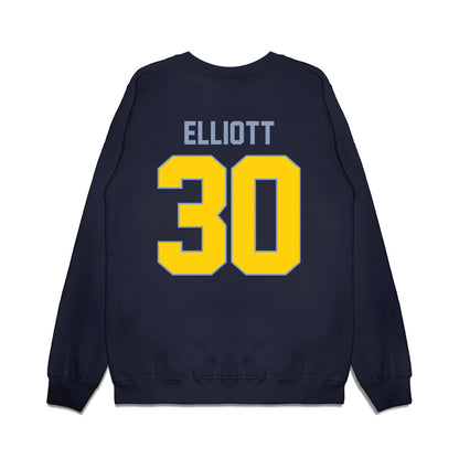 AU - NCAA Women's Basketball : Maliyah Elliott - Vintage Basketball Premium Crewneck Sweatshirt-1