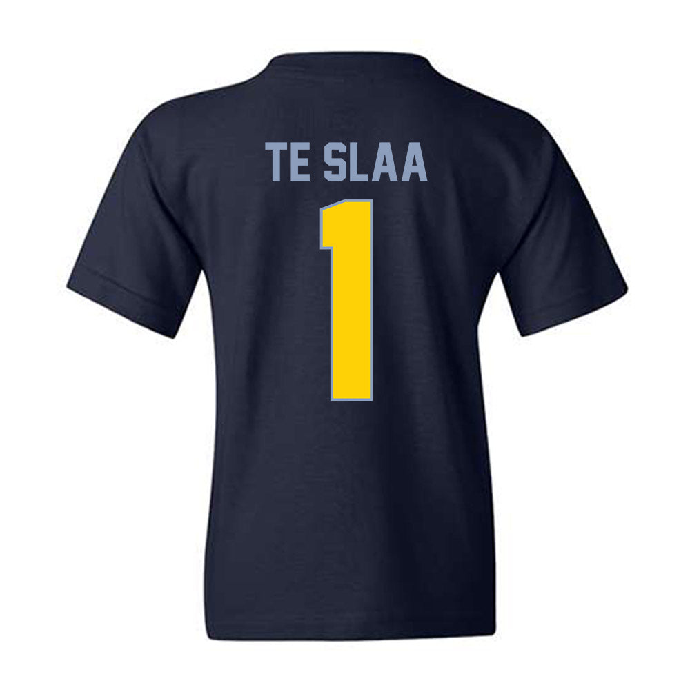 AU - NCAA Men's Basketball : Tanner Te Slaa - Vintage Basketball Youth T-Shirt-1