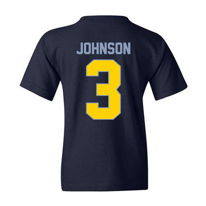 AU - NCAA Men's Basketball : Riley Johnson - Vintage Basketball Youth T-Shirt-1