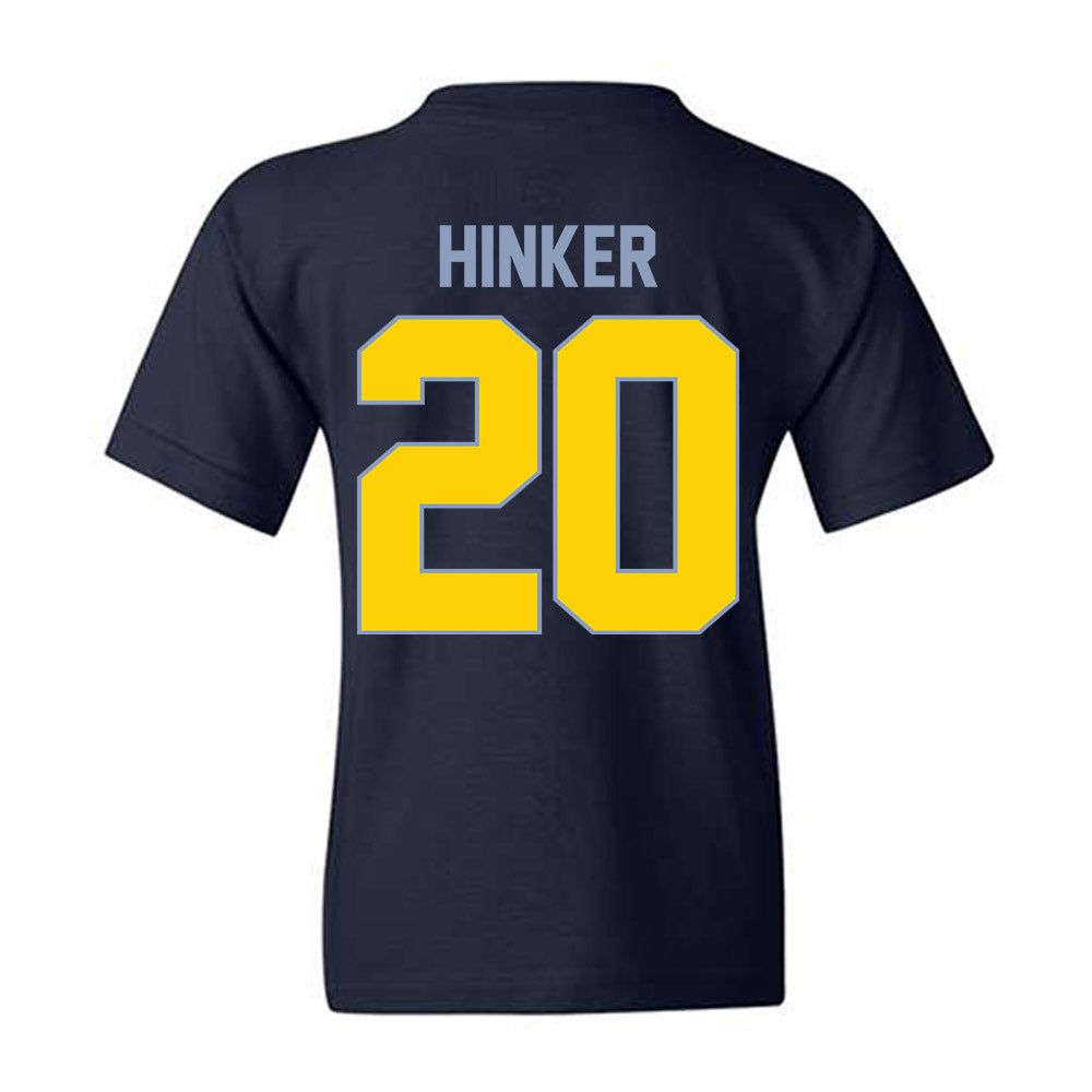 AU - NCAA Men's Basketball : Caden Hinker - Vintage Basketball Youth T-Shirt-1