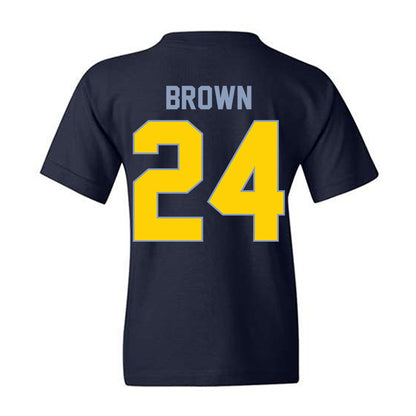 AU - NCAA Men's Basketball : Hayden Brown - Vintage Basketball Youth T-Shirt-1