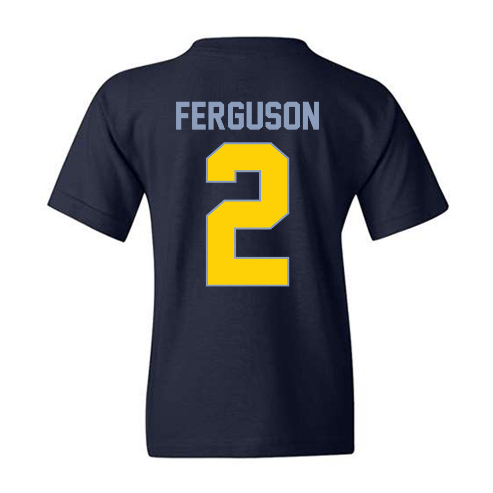 AU - NCAA Men's Basketball : Tameron Ferguson - Vintage Basketball Youth T-Shirt-1