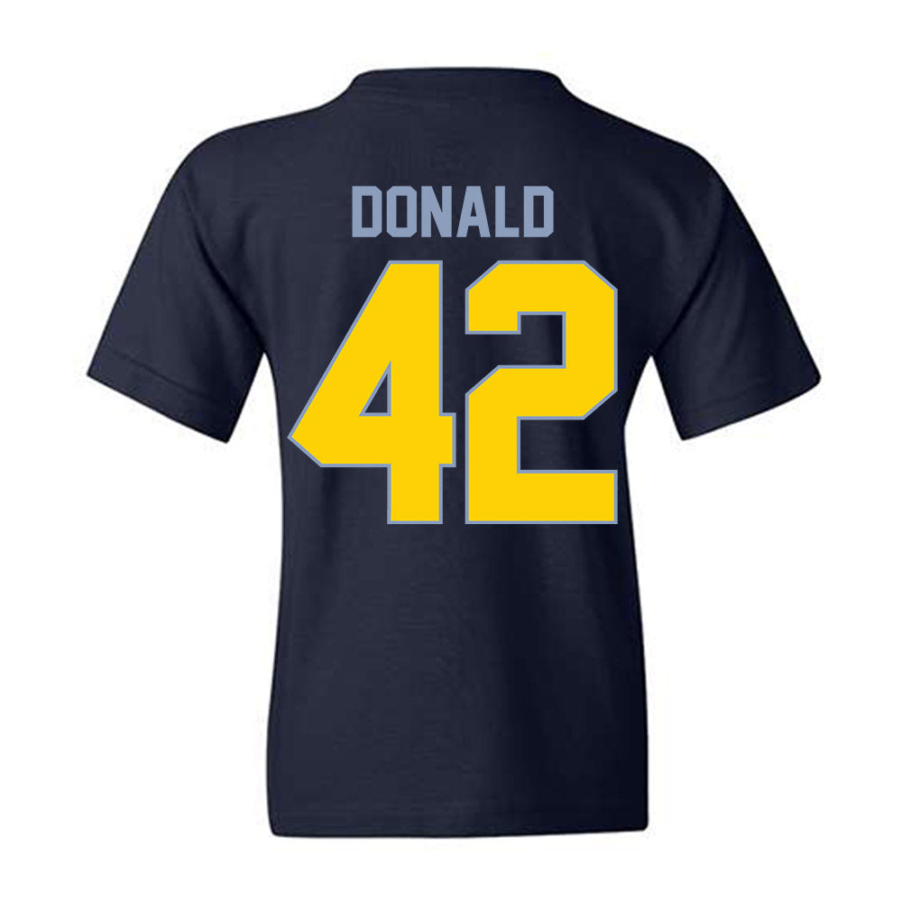AU - NCAA Women's Basketball : Mia Donald - Vintage Basketball Youth T-Shirt-1