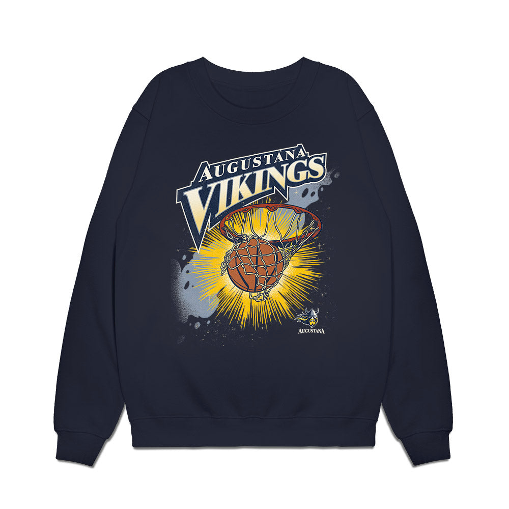 AU - NCAA Men's Basketball : Conner Kraft - Vintage Basketball Premium Crewneck Sweatshirt-0
