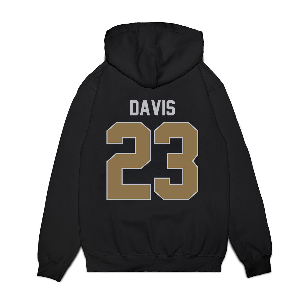 Bryant - NCAA Women's Basketball : Giselle Davis - Vintage Premium Hooded Sweatshirt-1
