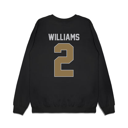 Bryant - NCAA Men's Basketball : Khalil Williams - Vintage Premium Crewneck Sweatshirt-1
