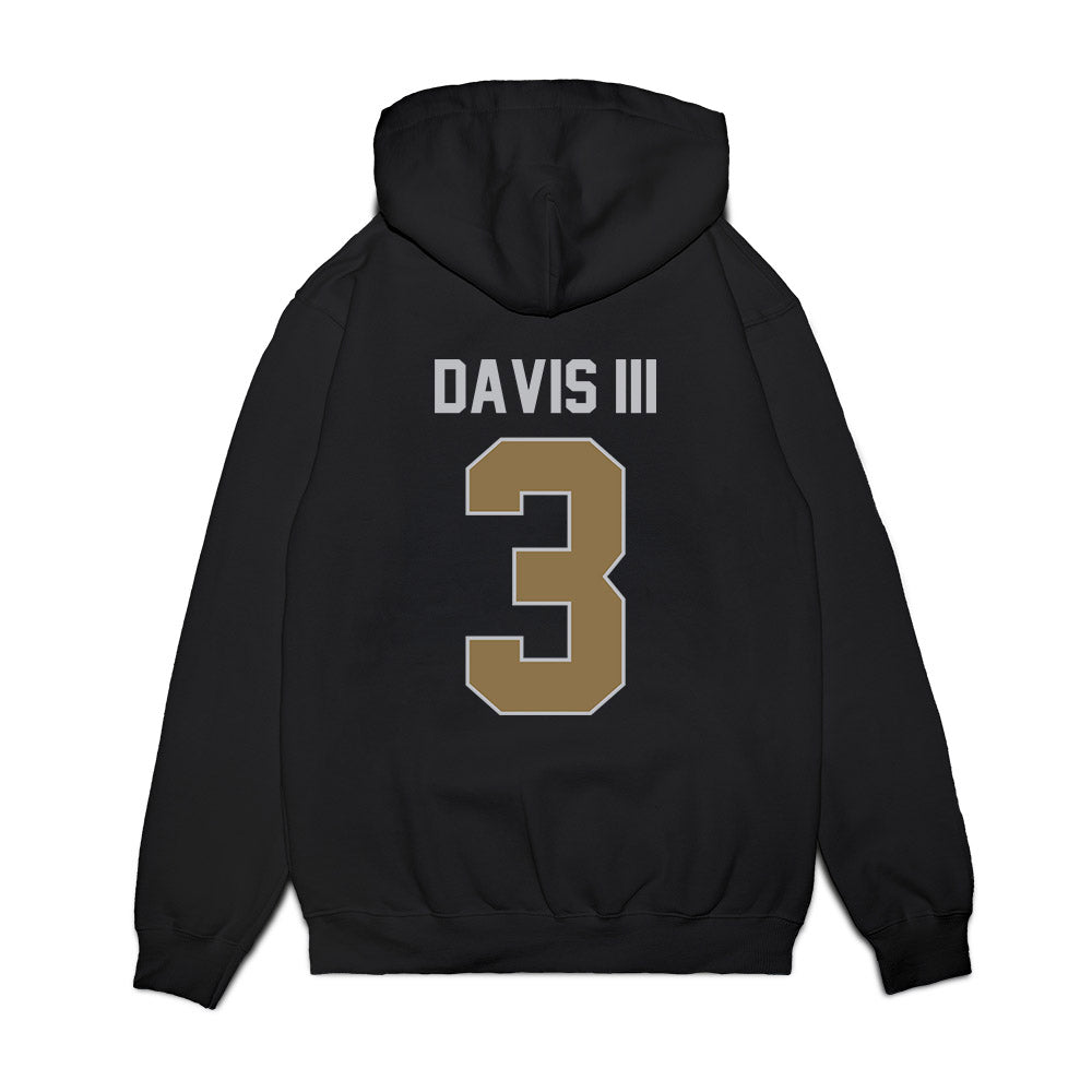 Bryant - NCAA Men's Basketball : Aaron Davis III - Vintage Premium Hooded Sweatshirt-1