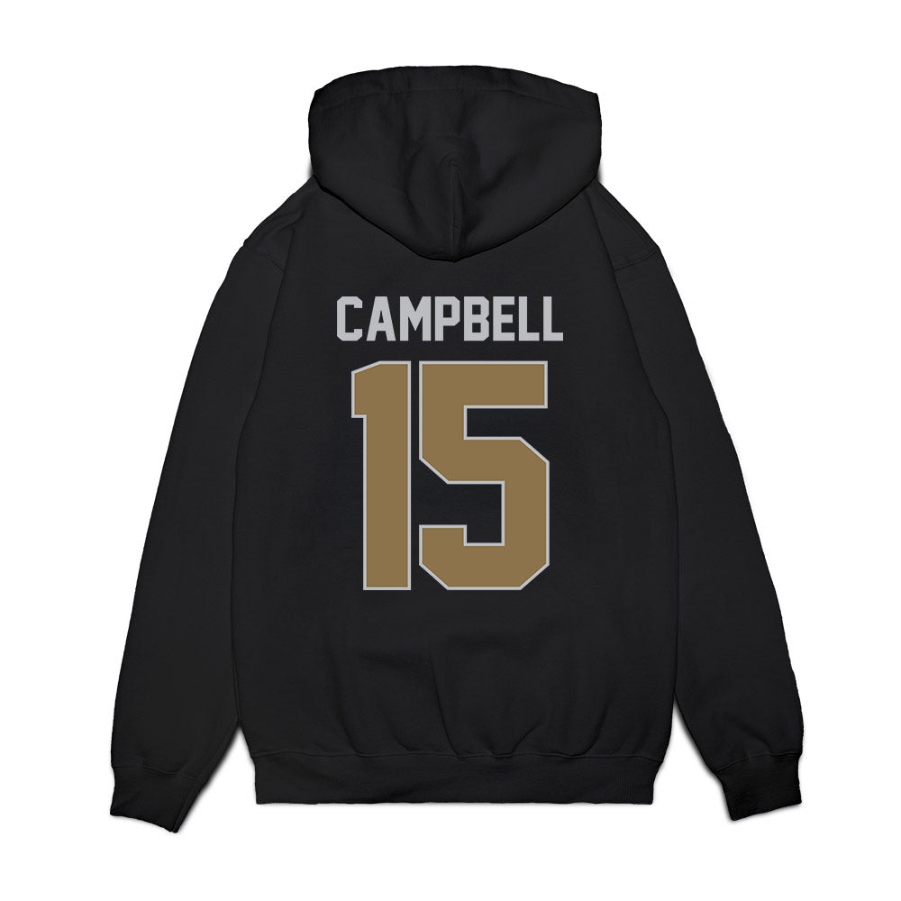 Bryant - NCAA Women's Basketball : Azanah Campbell - Vintage Premium Hooded Sweatshirt-1