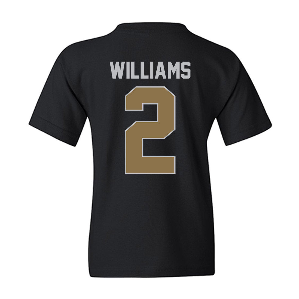 Bryant - NCAA Men's Basketball : Khalil Williams - Vintage Youth T-Shirt-1