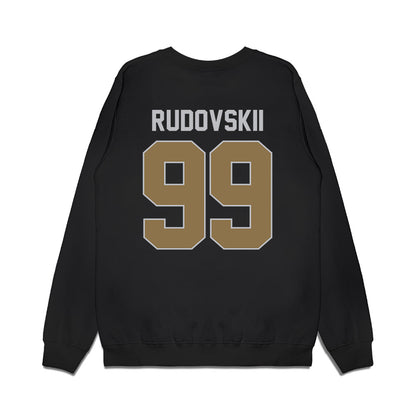 Bryant - NCAA Men's Basketball : Tim Rudovskii - Vintage Premium Crewneck Sweatshirt-1