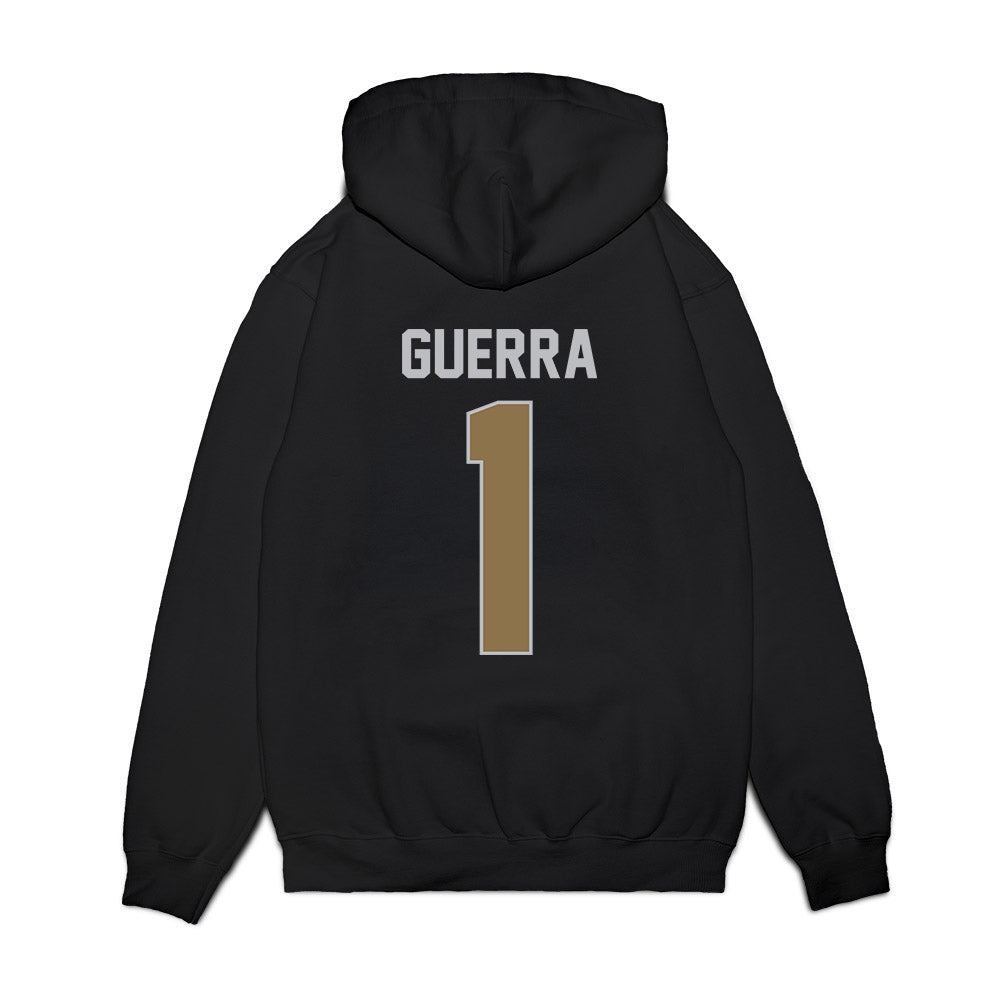 Bryant - NCAA Women's Basketball : Jaida Guerra - Vintage Premium Hooded Sweatshirt-1