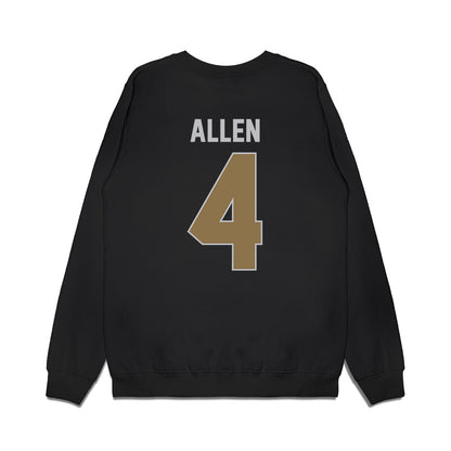 Bryant - NCAA Men's Basketball : Quincy Allen - Vintage Premium Crewneck Sweatshirt-1