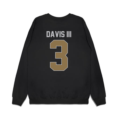 Bryant - NCAA Men's Basketball : Aaron Davis III - Vintage Premium Crewneck Sweatshirt-1