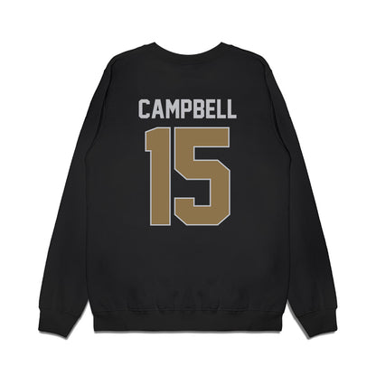 Bryant - NCAA Women's Basketball : Azanah Campbell - Vintage Premium Crewneck Sweatshirt-1