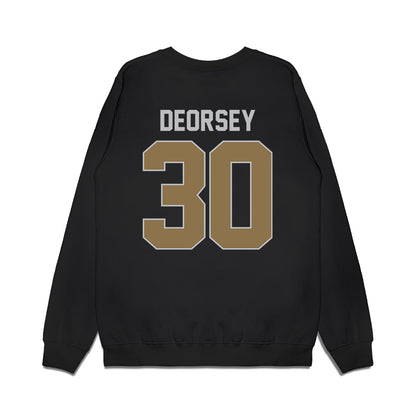 Bryant - NCAA Men's Basketball : Michael DeOrsey - Vintage Premium Crewneck Sweatshirt-1
