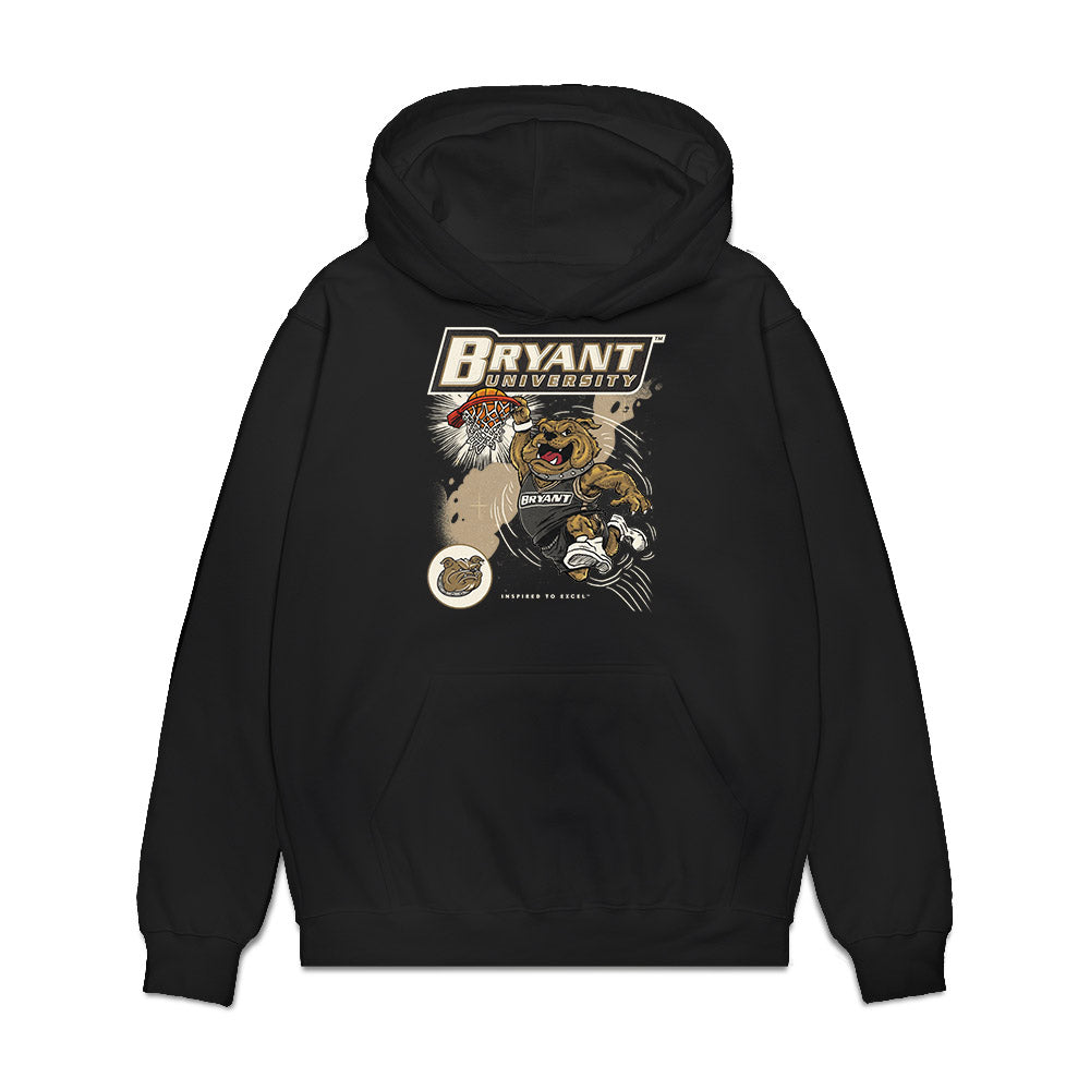 Bryant - NCAA Men's Basketball : Jason Sepe - Vintage Premium Hooded Sweatshirt-0