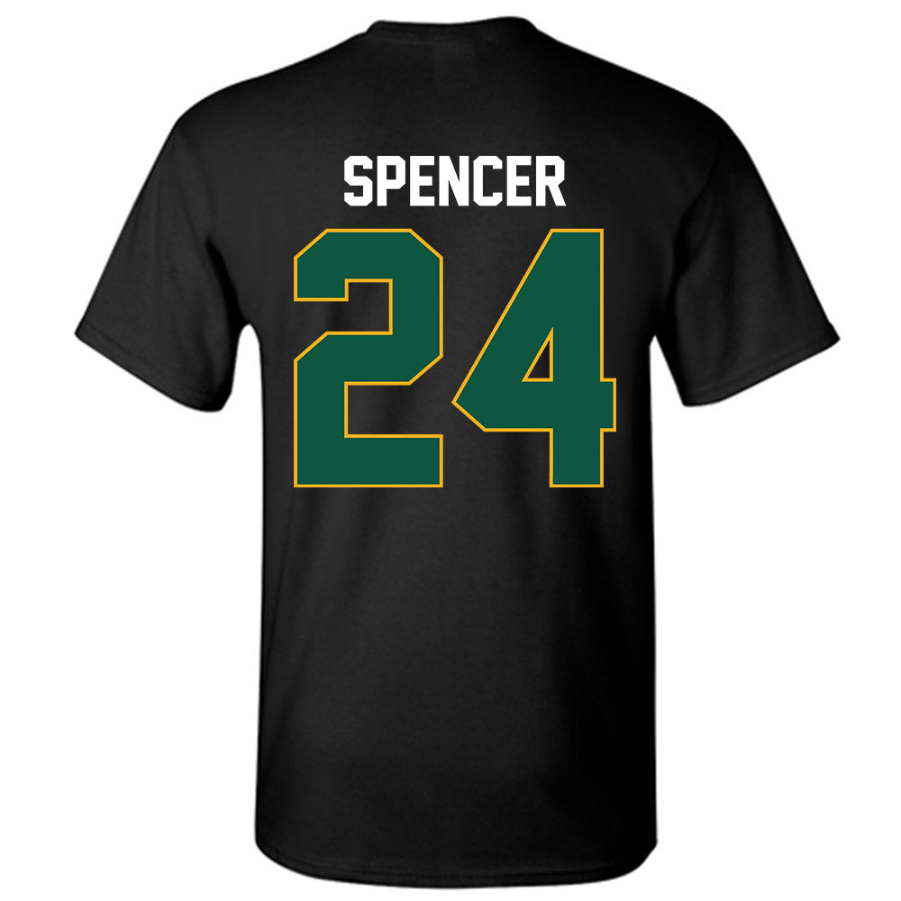William & Mary - NCAA Men's Basketball : Kaleb Spencer - Vintage Shersey T-Shirt-1