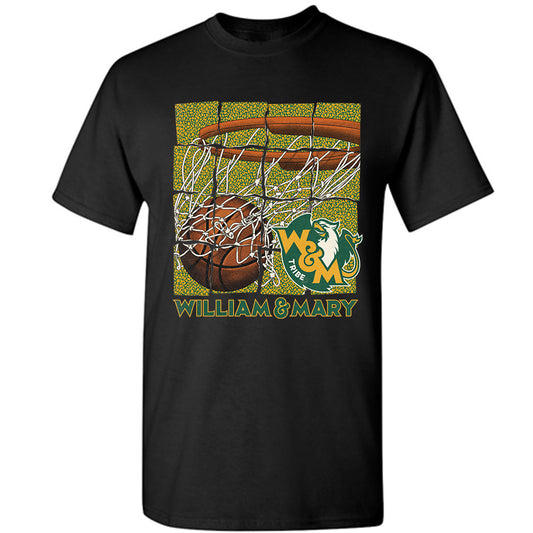 William & Mary - NCAA Men's Basketball : Brian Carter Jr - Vintage Shersey T-Shirt-0
