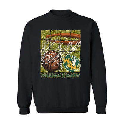 William & Mary - NCAA Women's Basketball : Amelia Basit - Vintage Shersey Crewneck Sweatshirt-0
