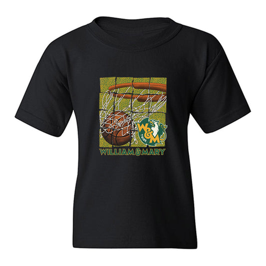 William & Mary - NCAA Men's Basketball : Brian Carter Jr - Vintage Shersey Youth T-Shirt-0