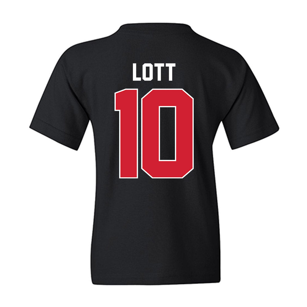 UNLV - NCAA Women's Basketball : Jasmyn Lott - Vintage Shersey Youth T-Shirt-1