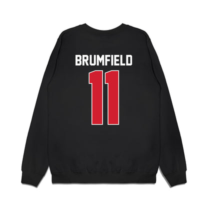 UNLV - NCAA Men's Basketball : Xavier Brumfield - Vintage Shersey Premium Crewneck Sweatshirt-1