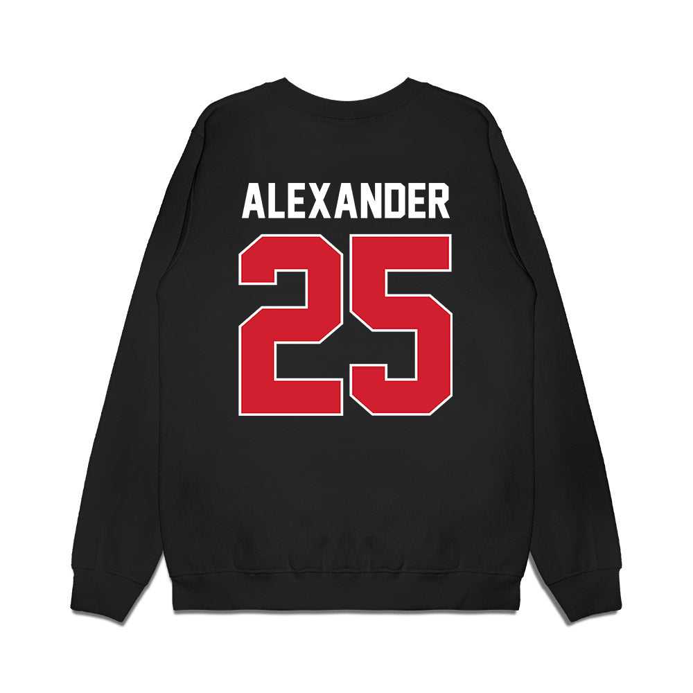 UNLV - NCAA Women's Basketball : Aaliyah Alexander - Vintage Shersey Premium Crewneck Sweatshirt-1