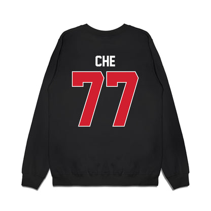 UNLV - NCAA Men's Basketball : Myles Che - Vintage Shersey Premium Crewneck Sweatshirt-1