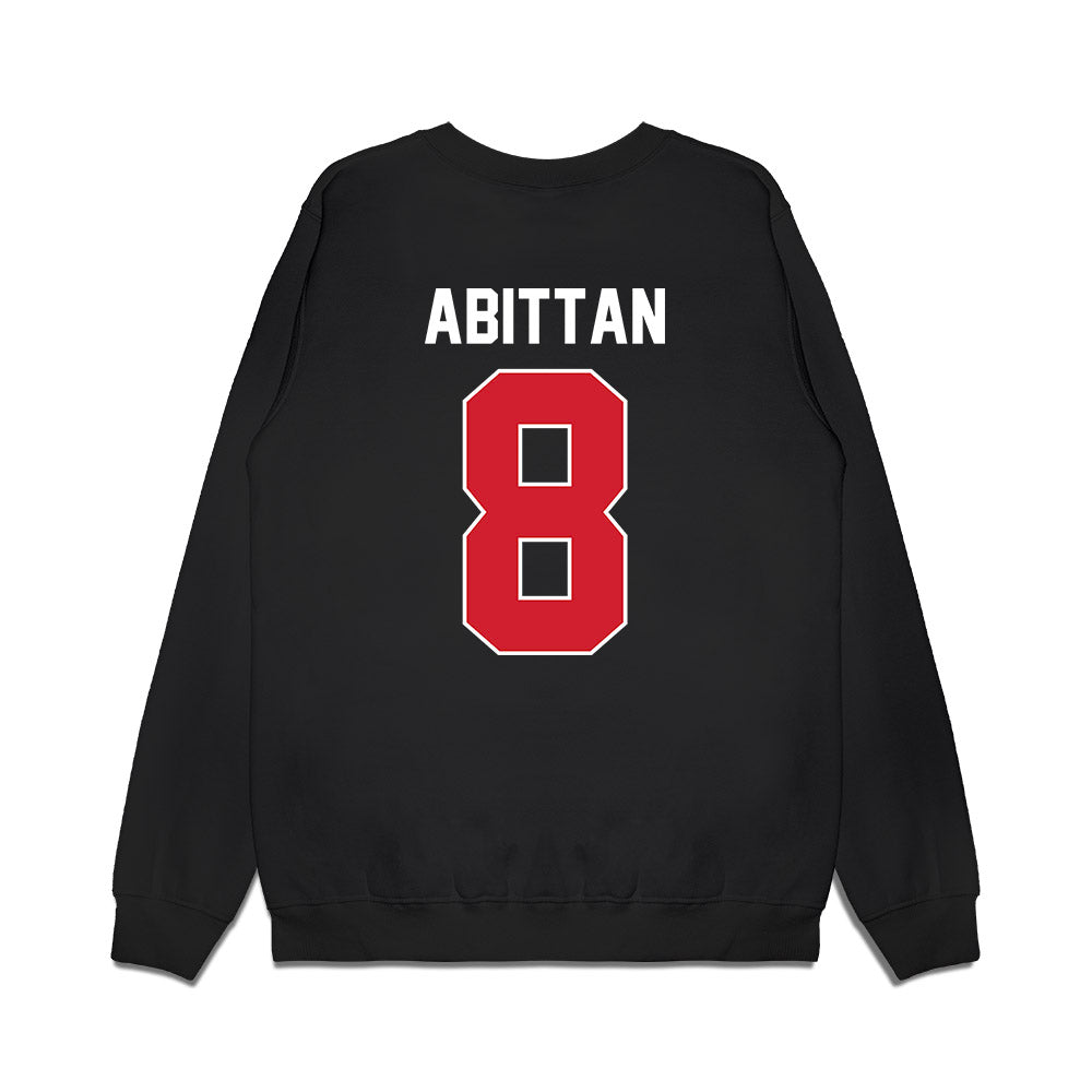 UNLV - NCAA Men's Basketball : Mason Abittan - Vintage Shersey Premium Crewneck Sweatshirt-1