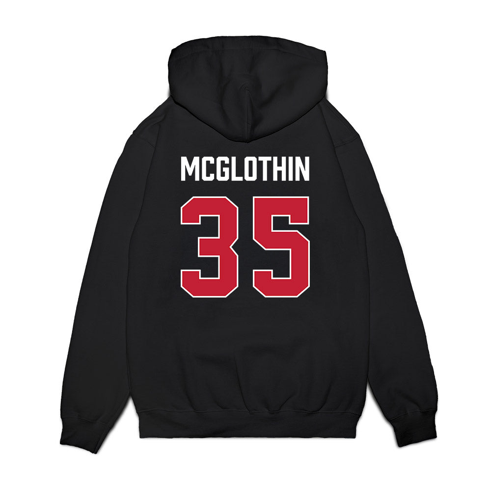 Richmond - NCAA Men's Basketball : Bryson McGlothin - Vintage Premium Hooded Sweatshirt-1