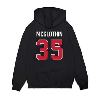Richmond - NCAA Men's Basketball : Bryson McGlothin - Vintage Premium Hooded Sweatshirt-1