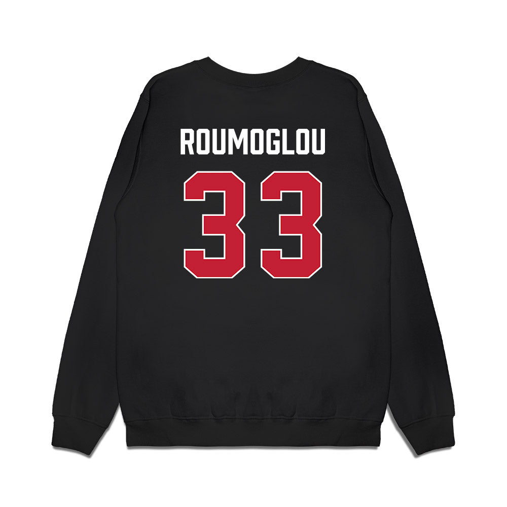 Richmond - NCAA Men's Basketball : Apostolos Roumoglou - Vintage Premium Crewneck Sweatshirt-1