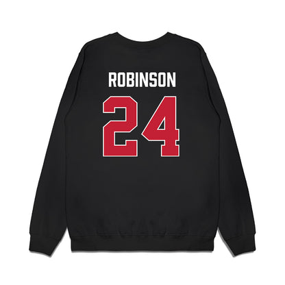 Richmond - NCAA Men's Basketball : Jaylen Robinson - Vintage Premium Crewneck Sweatshirt-1