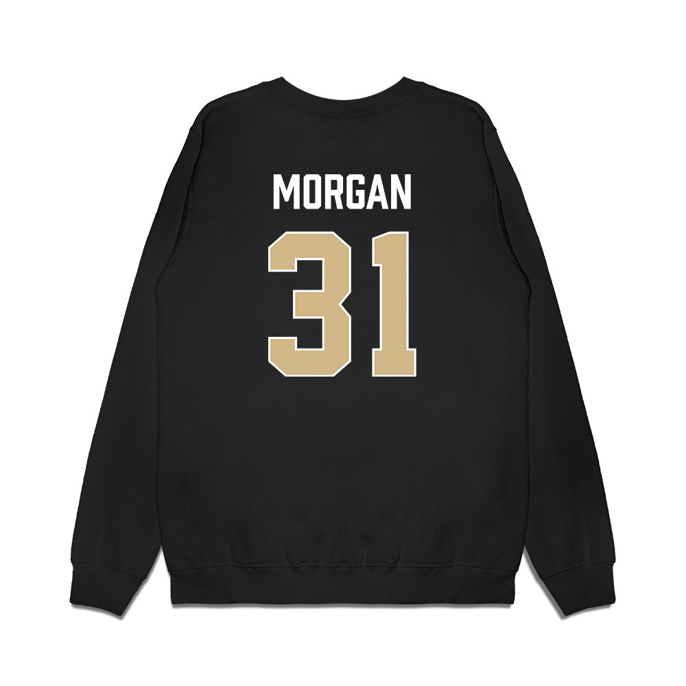 PFW - NCAA Men's Basketball : Quentin Morgan - Vintage Basketball Premium Crewneck Sweatshirt-1