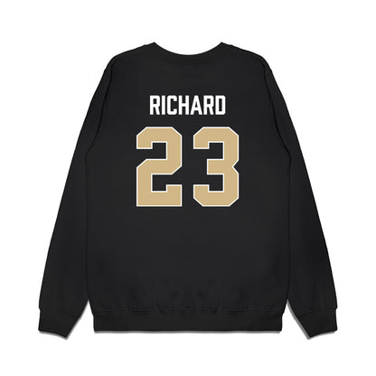 PFW - NCAA Men's Basketball : Solomon Richard - Vintage Basketball Premium Crewneck Sweatshirt-1