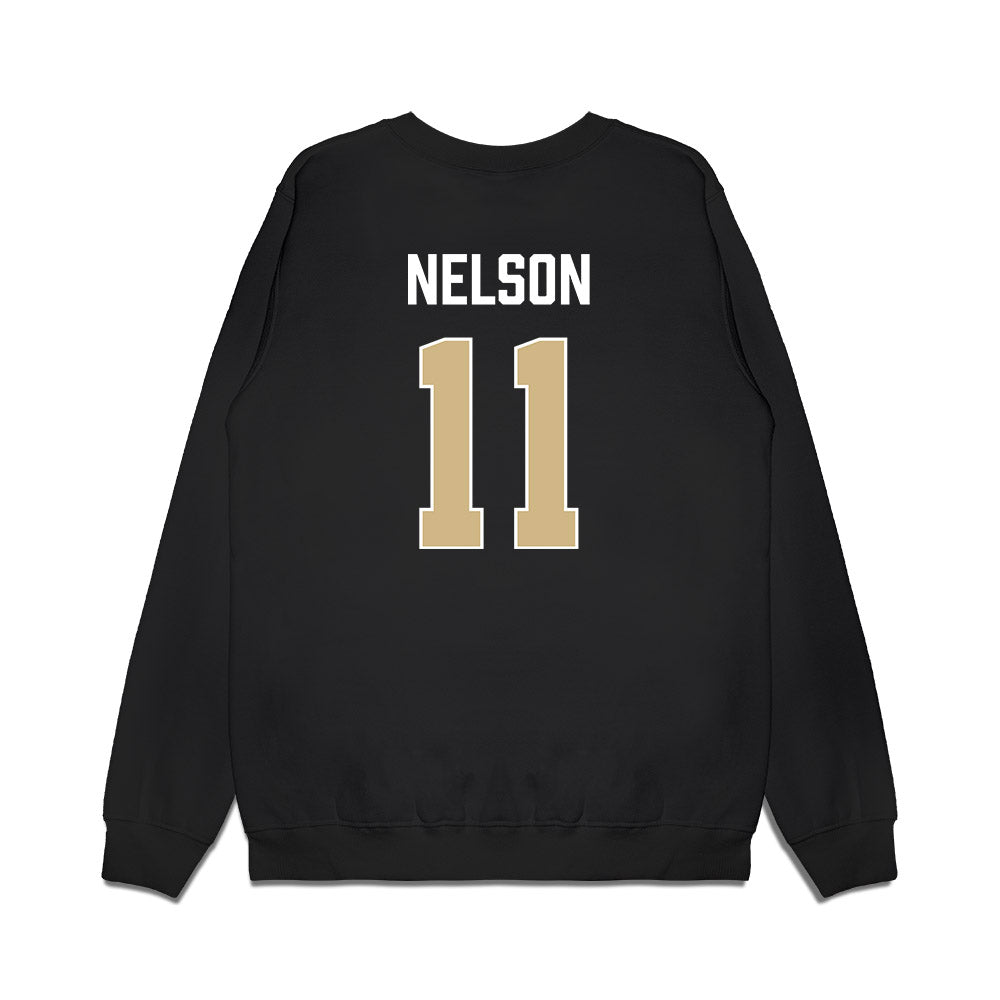 PFW - NCAA Men's Basketball : Maximus Nelson - Vintage Basketball Premium Crewneck Sweatshirt-1