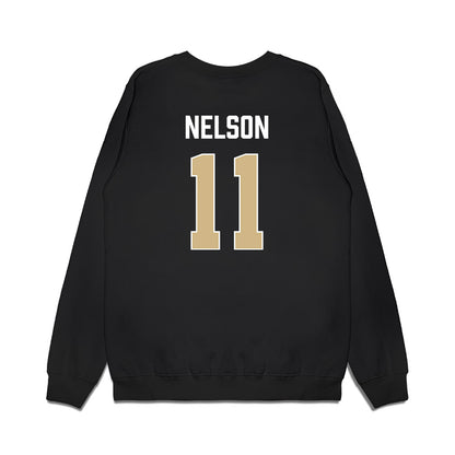 PFW - NCAA Men's Basketball : Maximus Nelson - Vintage Basketball Premium Crewneck Sweatshirt-1