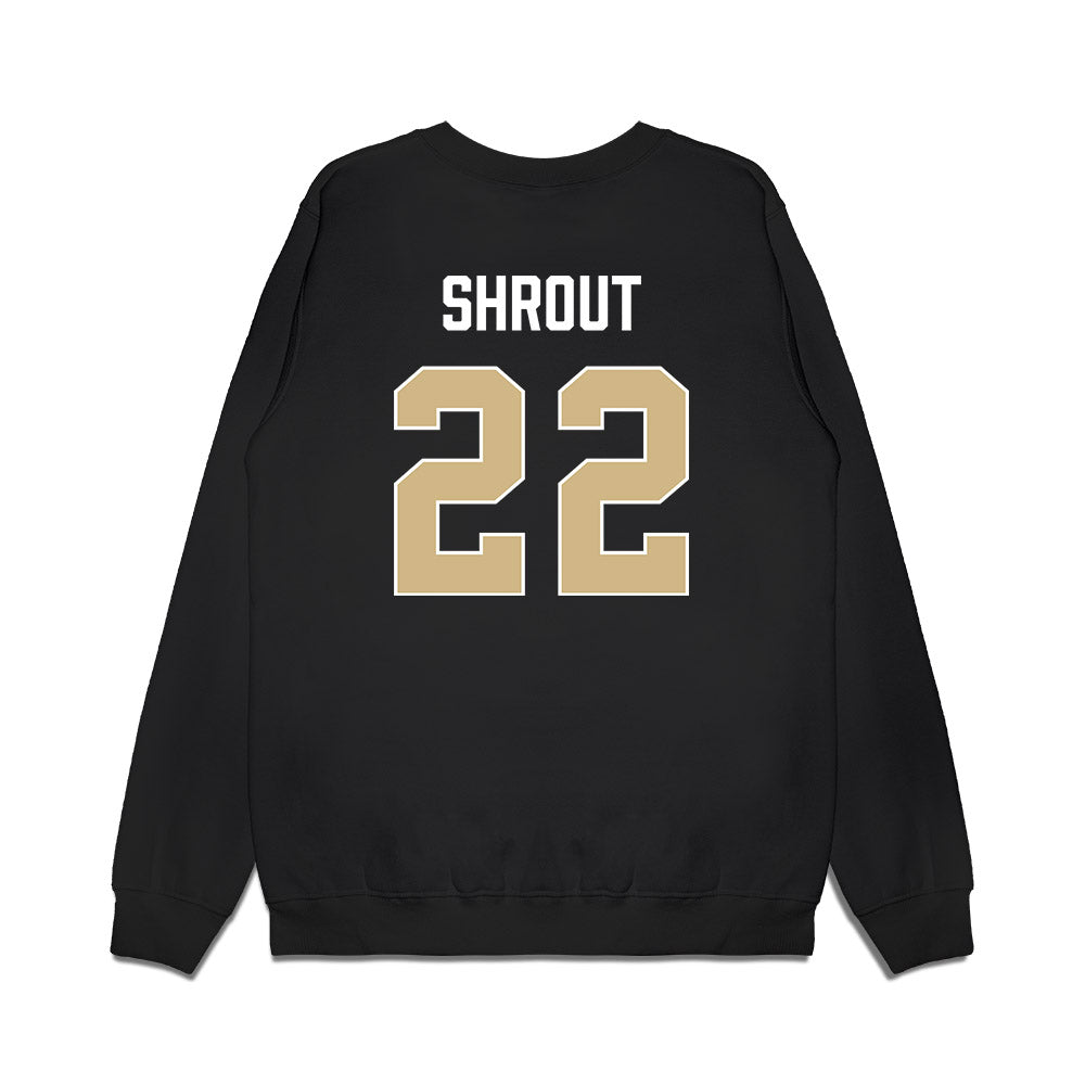 PFW - NCAA Men's Basketball : Mason Shrout - Vintage Basketball Premium Crewneck Sweatshirt-1