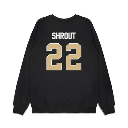 PFW - NCAA Men's Basketball : Mason Shrout - Vintage Basketball Premium Crewneck Sweatshirt-1
