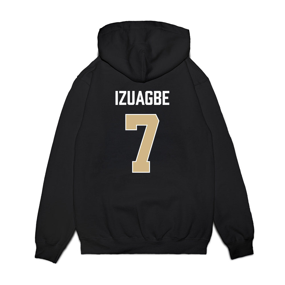 PFW - NCAA Men's Basketball : Tamaje Izuagbe - Vintage Basketball Premium Hooded Sweatshirt-1