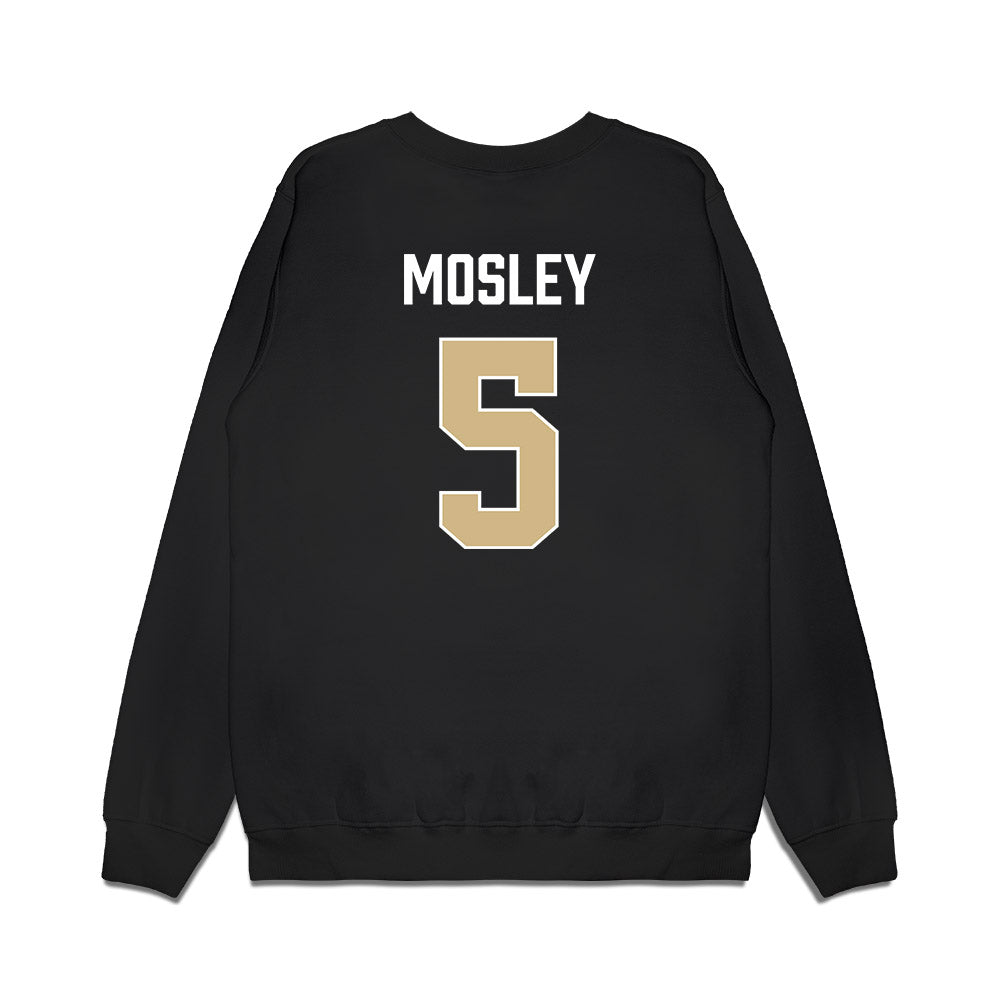 PFW - NCAA Men's Basketball : Emmanuel Mosley - Vintage Basketball Premium Crewneck Sweatshirt-1