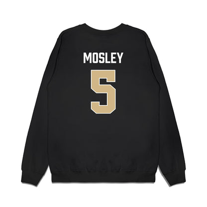 PFW - NCAA Men's Basketball : Emmanuel Mosley - Vintage Basketball Premium Crewneck Sweatshirt-1