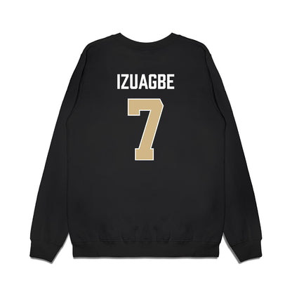 PFW - NCAA Men's Basketball : Tamaje Izuagbe - Vintage Basketball Premium Crewneck Sweatshirt-1
