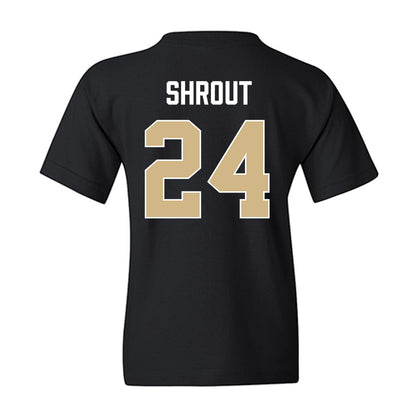 PFW - NCAA Men's Basketball : Mason Shrout - Vintage Basketball Youth T-Shirt-1
