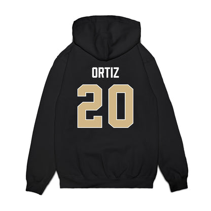 PFW - NCAA Men's Basketball : Edir Ortiz - Vintage Basketball Premium Hooded Sweatshirt-1