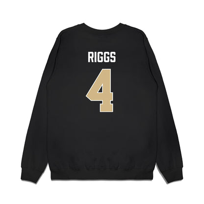 PFW - NCAA Women's Basketball : Ella Riggs - Vintage Basketball Premium Crewneck Sweatshirt-1