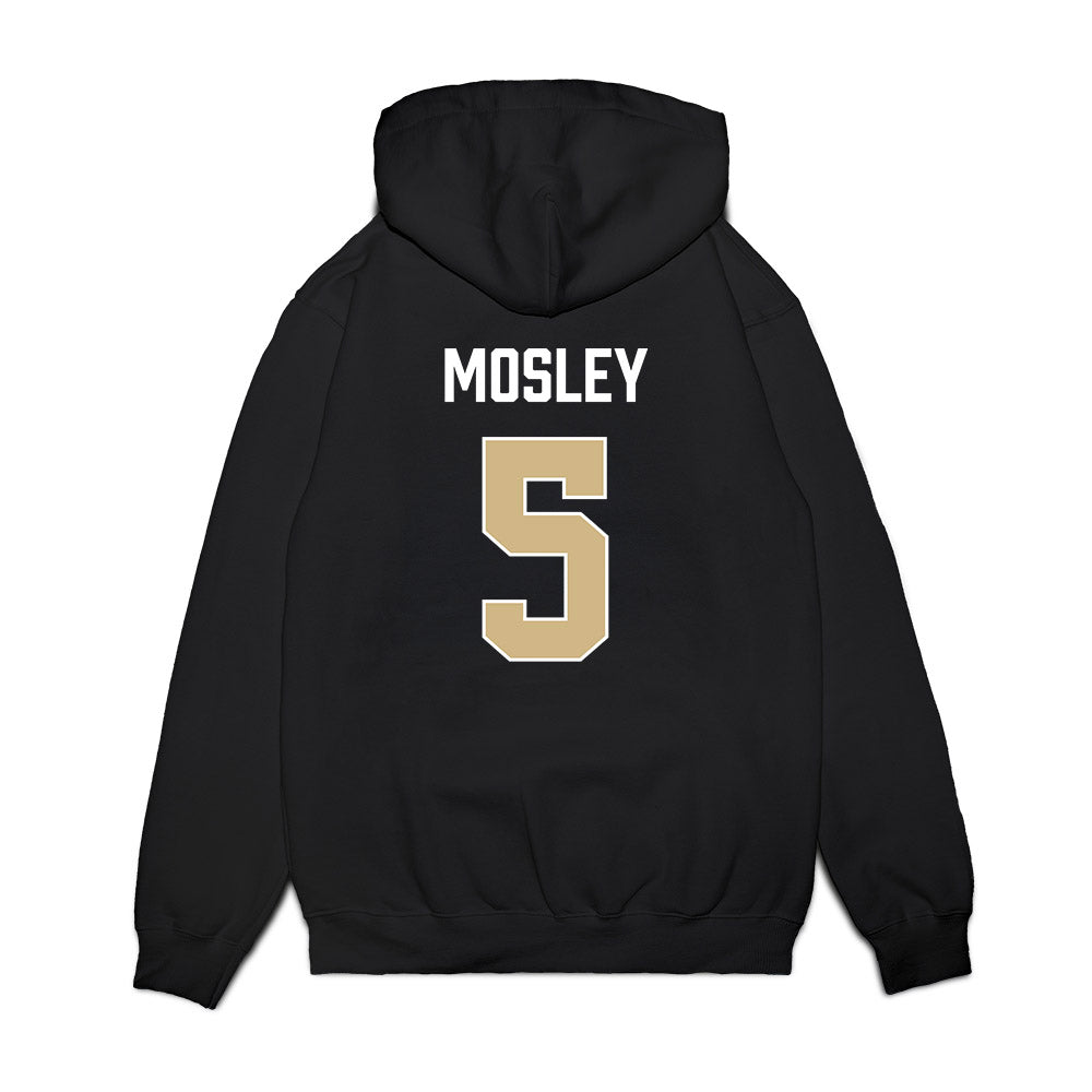 PFW - NCAA Men's Basketball : Emmanuel Mosley - Vintage Basketball Premium Hooded Sweatshirt-1